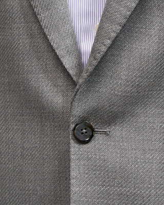 L.B.M. 1911 Light Grey Wool Serge Twill Soft Sport Jacket Grey 3 5255