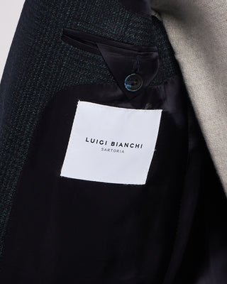 Luigi Bianchi Mantova Loro Piana Silk Air Luxury Sport Jacket Green 10 2091