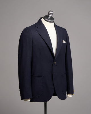 Gabo Napoli Loro Piana Jersely Blazer Navy 3 5193