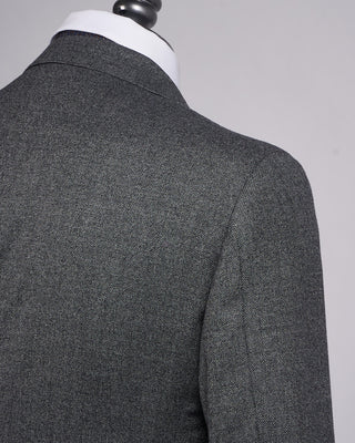 Luigi Bianchi Mantova Super 120s Salt  Pepper Barberis Wool Soft Dream Suit Salt  Pepper 7 2309