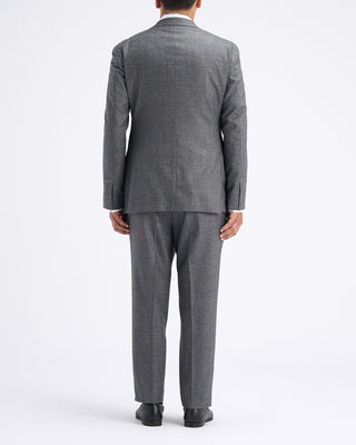 Luigi Bianchi Mantova Super 120s Salt  Pepper Barberis Wool Soft Dream Suit Salt  Pepper 8 11248