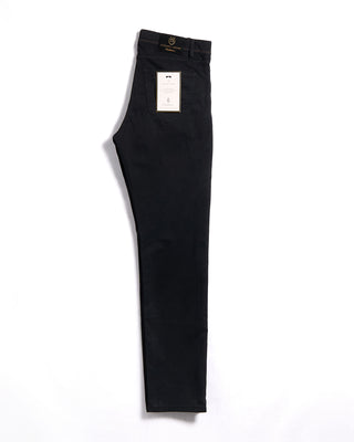 Richard J. Brown Milano Z Brushed Cotton 5 Pocket Pants Black 7 3321