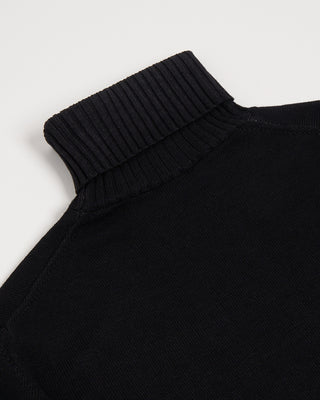 Filippo De Laurentiis Ribbed Turtleneck Sweater Charcoal 1 2888
