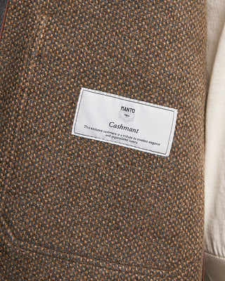 Manto Elasi Wool Silk Cashmere Knit Overshirt Camel 8 1919