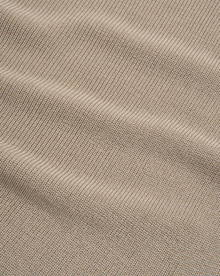 Filippo De Laurentiis Liquid Jersey Elevated Wool Crewneck Taupe 3117