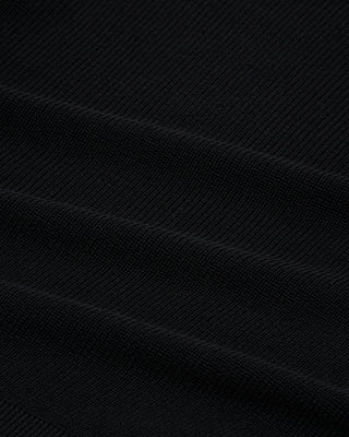 Filippo De Laurentiis Liquid Jersey Elevated Wool Crewneck Black 2 2960