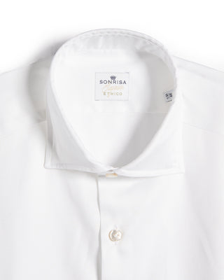 Sonrisa Supima Cotton Oxford Cloth Regular Fit Shirt White 4 6128