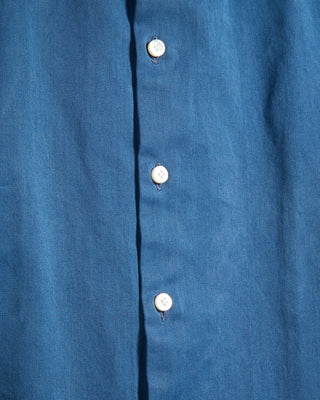 Sonrisa Supima Cotton Stonewash Denim Regular Fit Shirt Denim 1 1 6154