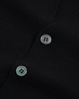 Filippo De Laurentiis Dense Wool Jersey Sweater Vest Black 2 2968