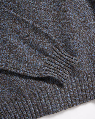 Filippo De Laurentiis Midlayer Yak  Wool Melange Sweater Polo Light Blue 4 5448