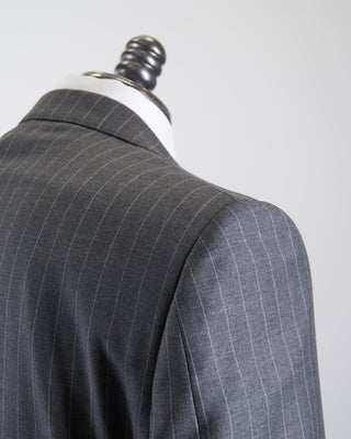 Luigi Bianchi Mantova Vitale Barberis Canonico Pinstripe Suit Grey 1 9