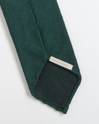 Paolo Albizzati Green Shantung Silk Tie Green 399