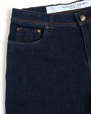 Richard J. Brown Milano Wd Wash Jeans Indigo 1 3281
