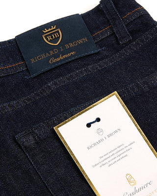 Richard J. Brown Milano W00E Wash Jeans Navy 3 3296