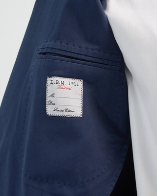 L.B.M. 1911 Stretch Cotton Twill Garment Dyed Soft Sport Jacket Navy 1 5