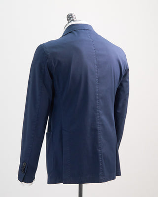 L.B.M. 1911 Stretch Cotton Twill Garment Dyed Soft Sport Jacket Navy 1 7