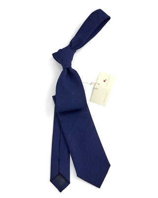 Paolo Albizzati Solid Woven Tie Blue 1 2