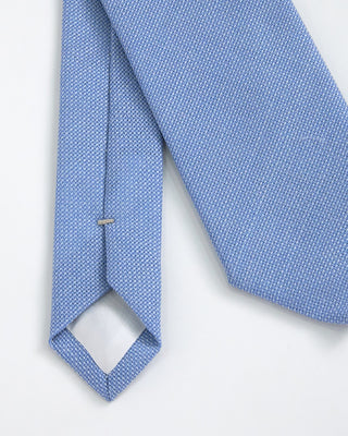 Paolo Albizzati Solid Woven Tie Light Blue 1 1