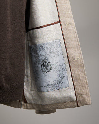 Manto Garment Dyed Cotton Safari Jacket Mushroom 5 1665