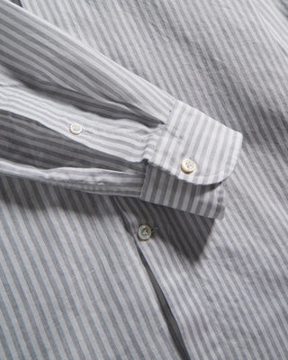 Sonrisa Cotton Linen Grey Bengal Shirt Grey 3 8609
