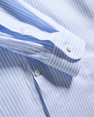 Sonrisa Pique Blue Bengal Shirt Blue 4 8613