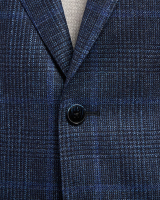 Luigi Bianchi Mantova Loro Piana Silk Air Luxury Sport Jacket Blue 4 2468