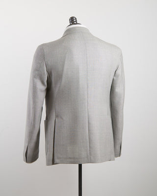 L.B.M. 1911 The Essential Summer Hopsack Soft Jacket Silver 1282