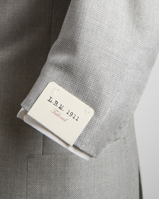 L.B.M. 1911 The Essential Summer Hopsack Soft Jacket Silver 1287