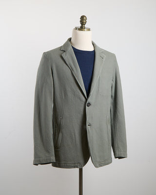 Manto Garment Dyed Cotton Blazer Sage 1181