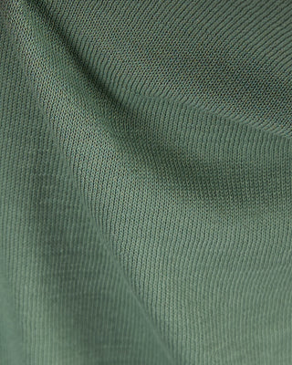 Filippo De Laurentiis Sage Green Straight Bottom Fine Knit Long Sleeve Crewneck Sage 106