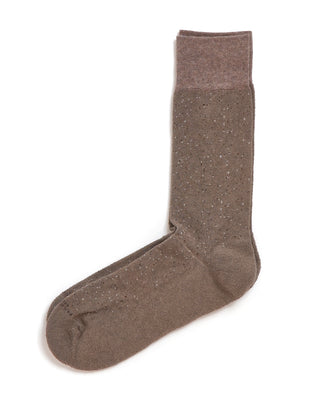 Marcoliani Soft Plush Donegal Sneaker Socks Taupe  2