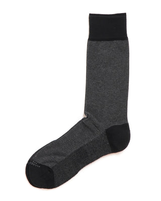 Marcoliani Micro Stripes Sneaker Socks Grey  Black  2