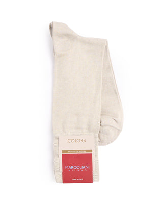 Marcoliani Silver Grey Mousse Of Modal Plain Dress Socks Silver Grey 3 4425
