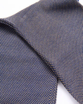 Marcoliani Blue   Beige Pima Cotton Birdseye Socks Blue   Beige 2 4422