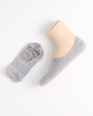 Marcoliani Pima Cotton Invisible Touch Microcushion Socks Silver 
