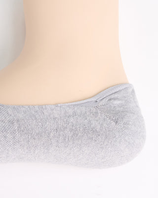 Marcoliani Pima Cotton Invisible Touch Microcushion Socks Silver  3
