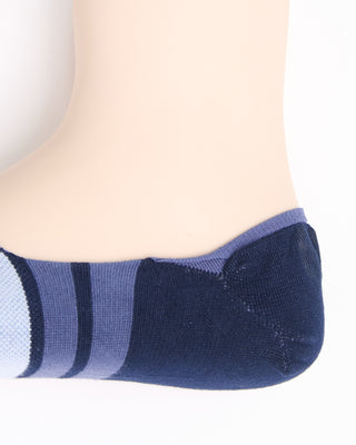 Marcoliani Pima Cotton Invisible Bellagio Stripe Socks Multi  3