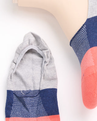 Marcoliani Pima Cotton Invisible Touch Colourblocking Socks Multi  2