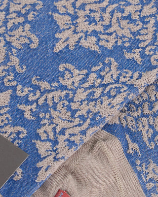 Marcoliani Floral Print Socks Light Blue 1 1