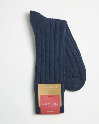 Marcoliani Cashmere Dress Socks Navy 0