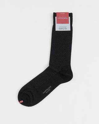Marcoliani Mini Dot Socks Black 1 1