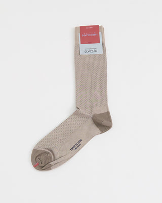 Marcoliani Mini Dot Socks Beige 1 1