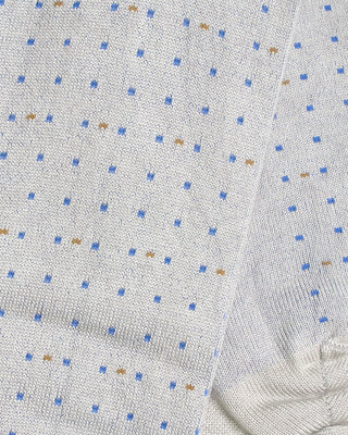 Marcoliani Pima Cotton Lisle Pindot Socks Beige 0 5