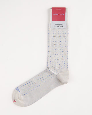 Marcoliani Mousse Of Modal Micro Dot Socks Grey 1 1052