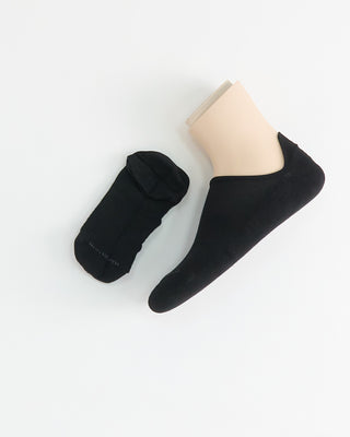 Marcoliani Solid Sneaker Socks Black 1
