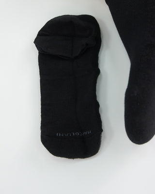 Marcoliani Solid Sneaker Socks Black 1 2