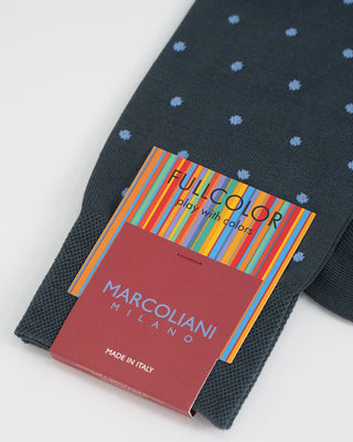 Marcoliani Dot Print Socks Grey 1 1