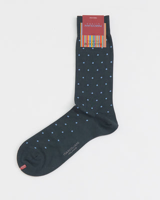 Marcoliani Dot Print Socks Grey 1 2