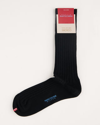 Marcoliani Essence Of Cotton The Dress Code Socks Black 1 1372