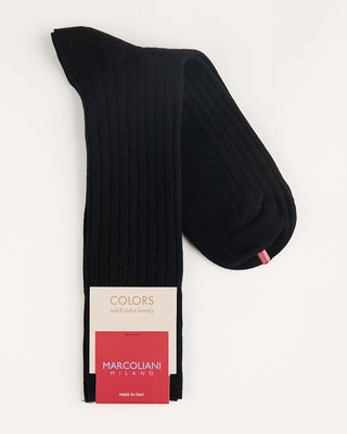 Marcoliani Essence Of Cotton The Dress Code Socks Black 3 1371